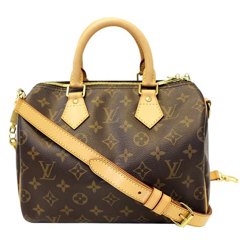 louis vuitton speedy bandouliere 25 damier ebene vs monogram|speedy bandoulière 25.